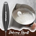 PowerLix Electric Milk Frother with Stand