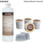 Keurig Brewer Maintenance Kit with Descaling Solution