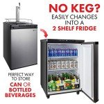 Kegco Stainless Steel Keg Dispenser K309SS-1