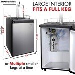 Kegco K209 Stainless Steel Kegerator with Faucet
