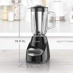BLACK+DECKER 10-Speed Countertop Blender with Glass Jar
