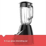 BLACK+DECKER 10-Speed Countertop Blender with Glass Jar