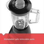 BLACK+DECKER 10-Speed Countertop Blender with Glass Jar