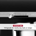 KitchenAid Artisan Mini 3.5 Qt Stand Mixer - Black