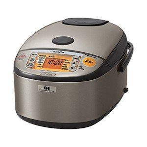 Zojirushi Induction Heating Rice Cooker, 1L, Gray