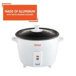 IMUSA 5-Cup Electric Nonstick Rice Cooker, White