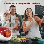 Cuckoo 6-Cup Micom Rice Cooker with LCD Display