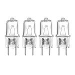 GE Microwave Oven Light Bulb 4-Pack Replacement