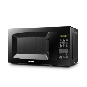 Comfee 0.7 Cu Ft Black Countertop Microwave Oven