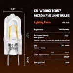 GE Microwave Oven Halogen Light Bulb 120V 50W