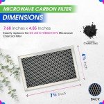 GE Microwave Charcoal Filter Replacement 2-Pack