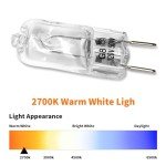 GE Microwave Oven Halogen Light Bulb 120V 50W