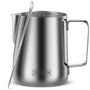 Stainless Steel Milk Frothing Pitcher Set