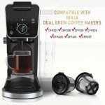Feilifan Reusable K Cups for Ninja Coffee Makers