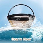 Reusable No.4 Coffee Filter Baskets - 2 Pack