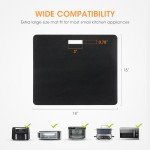 Aieve 2-Pack Heat Resistant Mats for Appliances