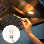 Halogen Light Bulb for Whirlpool Microwave, 4 Pack
