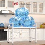 Adjustable 2-Tier Microwave Rack with Hooks