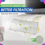 Microwave Filter Replacement 13.3" x 5.85" - 2-Pack