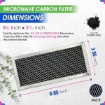 Microwave Charcoal Filter Replacement - 2-Pack