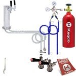 Kegco 2-Faucet Conversion Kit with Tank
