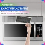 Microwave Charcoal Filter Replacement - 2-Pack