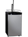 Kegco MPK199SS-G Stainless Steel Kegerator with Black Cabinet