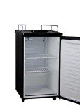 Kegco MPK199SS-G Stainless Steel Kegerator with Black Cabinet