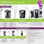 Reusable K Cup Pod Coffee Filters - 4-Pack