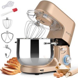 9.5 QT KUCCU Stand Mixer with 6 Speeds