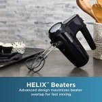 BLACK+DECKER 5-Speed Electric Hand Mixer with Attachments