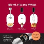 Mueller 8-Speed Immersion Hand Blender with Turbo Mode
