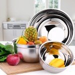 WEPSEN 5-Speed Hand Mixer with 5 Mixing Bowls