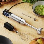 Mueller 8-Speed Immersion Hand Blender with Turbo Mode
