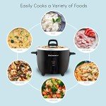 Elite Gourmet 10-Cup Electric Rice Cooker - Black