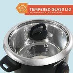 Elite Gourmet 10-Cup Electric Rice Cooker - Black