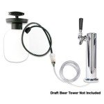 Kegco Deluxe Keg Cleaning Kit with Beer Line Cleaner