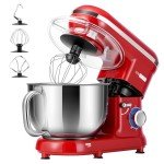 VIVOHOME 660W 6 Quart Tilt-Head Stand Mixer