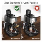 KEENSTAR 3.5 Bar Espresso Cappuccino Coffee Machine