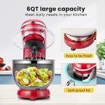 VIVOHOME 660W 6 Quart Tilt-Head Stand Mixer