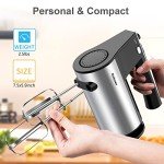 600W Powerful Handheld Electric Mixer with Turbo