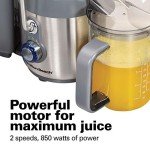 Hamilton Beach 3" Centrifugal Juicer, 850 Watts