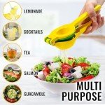 Zulay Kitchen 2-in-1 Metal Lemon Squeezer