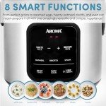 Aroma® Digital Rice Cooker and Multicooker, 4-Cup