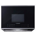 COSMO COS-2413ORM1SS Over the Range Microwave Oven with Vent Fan, 1.34 cu. ft. Capacity, 1000W, 24 inch, Black / Stainless Steel