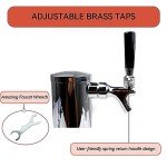 BACOENG Standard Tower Kegerator No Tank Beer Conversion Kit