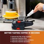 Espresso Machine Grease 2 Pack - Coffee Oil 5g Tube - Silicone Grease Maintenance Kit for Care and Maintenance of All Coffee Machines, Food Grade Grease for All Expresso Machines