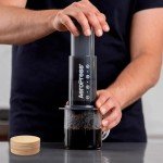 AeroPress Natural Paper Microfilters, AeroPress Coffee Filters, Unbleached Round Paper Filters for Coffee Makers, Must-Have Coffee Accessories, Standard, 1 Pack, 200 Count
