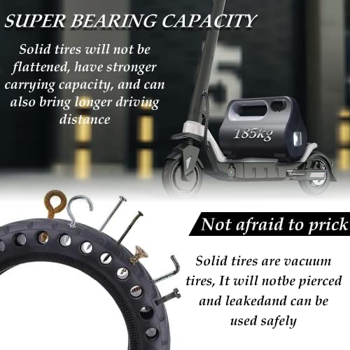 8.5" Solid Honeycomb Tires for Electric Scooters