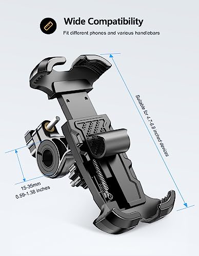 Viccux 360° Rotatable Motorcycle Phone Mount